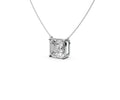 3ct Asscher Solitaire Diamond Pendant - Laboratory Grown Diamond