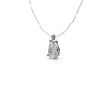 1ct Pear Solitaire Diamond Pendant - Laboratory Grown Diamond