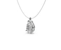 2ct Pear Solitaire Diamond Pendant - Laboratory Grown Diamond