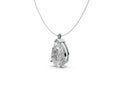 2.5ct Pear Solitaire Diamond Pendant - Laboratory Grown Diamond