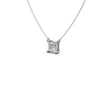 0.5ct Princess Solitaire Diamond Pendant - Laboratory Grown Diamond