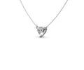 0.5ct Heart Solitaire Diamond Pendant - Laboratory Grown Diamond
