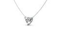 1ct Heart Solitaire Diamond Pendant - Laboratory Grown Diamond