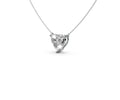 1.5ct Heart Solitaire Diamond Pendant - Laboratory Grown Diamond