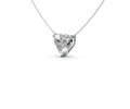 2.5ct Heart Solitaire Diamond Pendant - Laboratory Grown Diamond