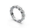 0.25ct Horizontal Oval Eternity Ring