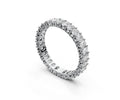 0.05ct Vertical Oval Eternity Ring