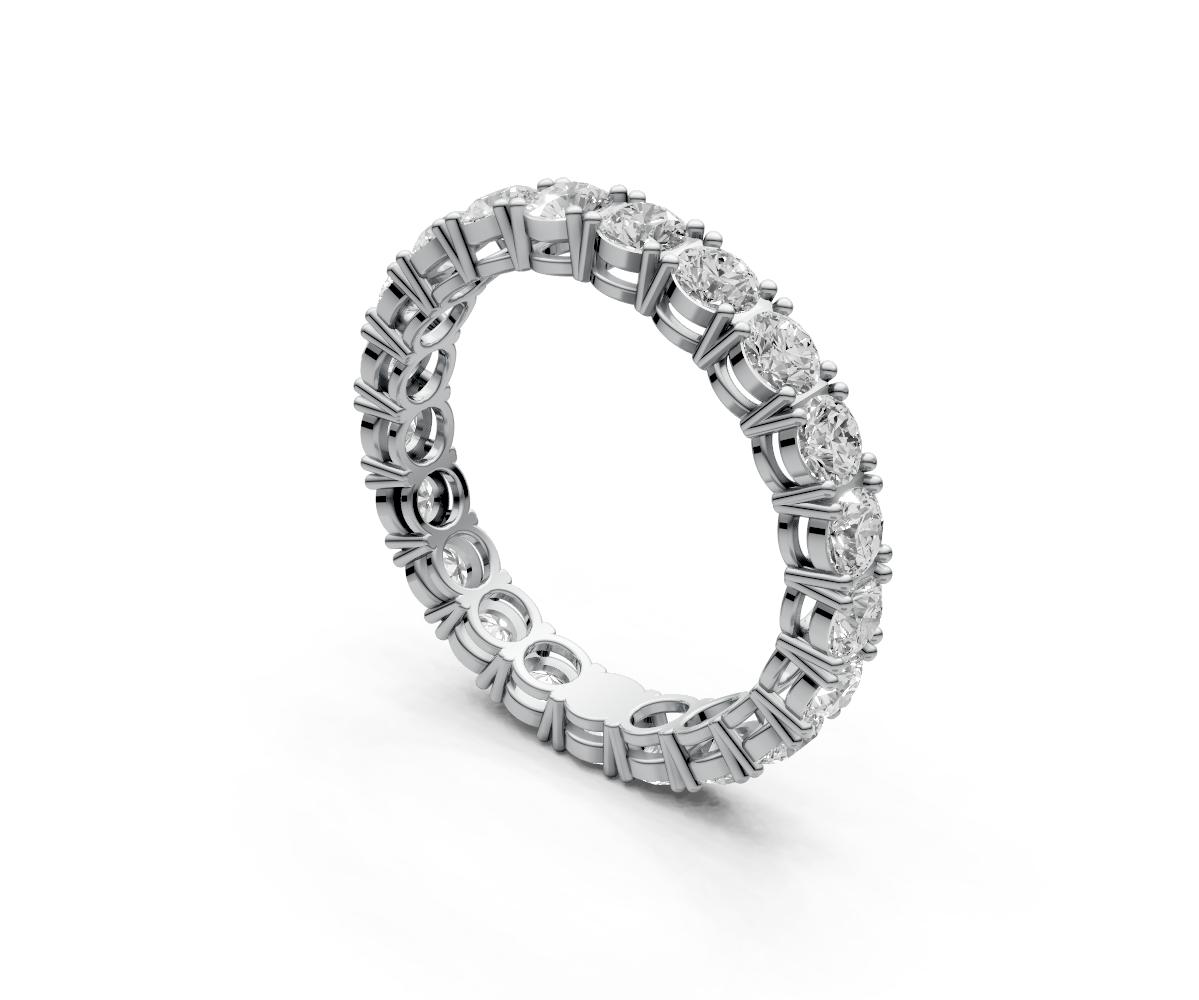 0.1ct Round Eternity Ring