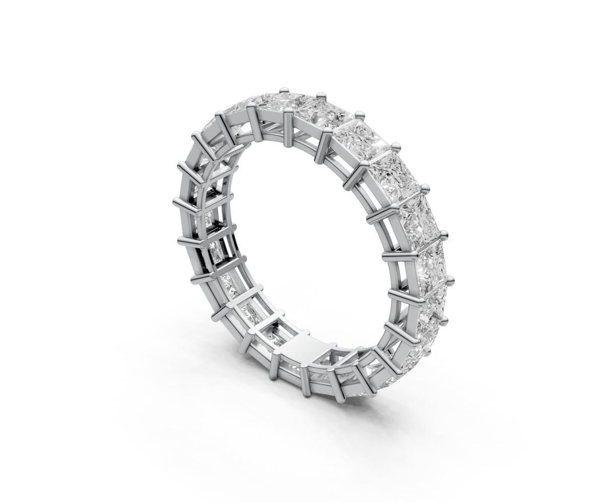 0.15ct Princess Eternity Ring