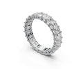 0.15ct Vertical Emerald Eternity Ring