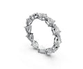 0.15ct Back - Back Pear Eternity Ring
