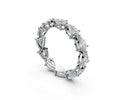 0.2ct Back - Back Pear Eternity Ring