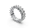 0.2ct Diagonal Marquise Eternity Ring