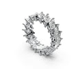 0.25ct Diagonal Marquise Eternity Ring