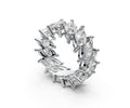0.5ct Diagonal Marquise Eternity Ring