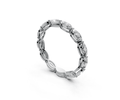 0.1ct Horizontal Marquise Eternity Ring