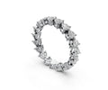 0.1ct Back - Back Heart Eternity Ring
