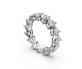0.25ct Back - Back Heart Eternity Ring
