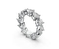 0.5ct Back - Back Heart Eternity Ring