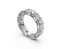 0.25ct Up & Down Heart Eternity Ring