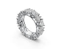 0.5ct Up & Down Heart Eternity Ring