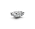 Radiant 2ct Centre Setting with Hidden Halo