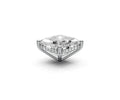 Asscher 7ct Centre Setting with Hidden Halo