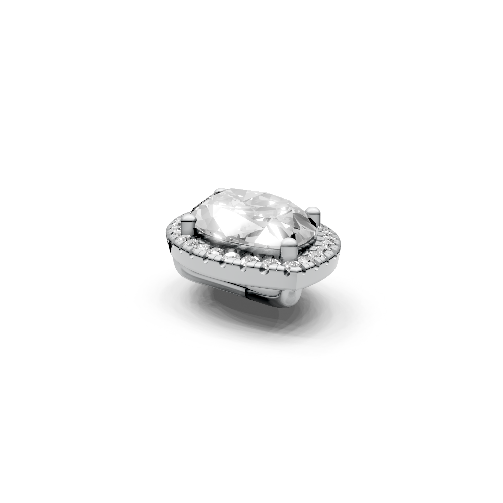 Marquise 2ct Centre Setting with Halo