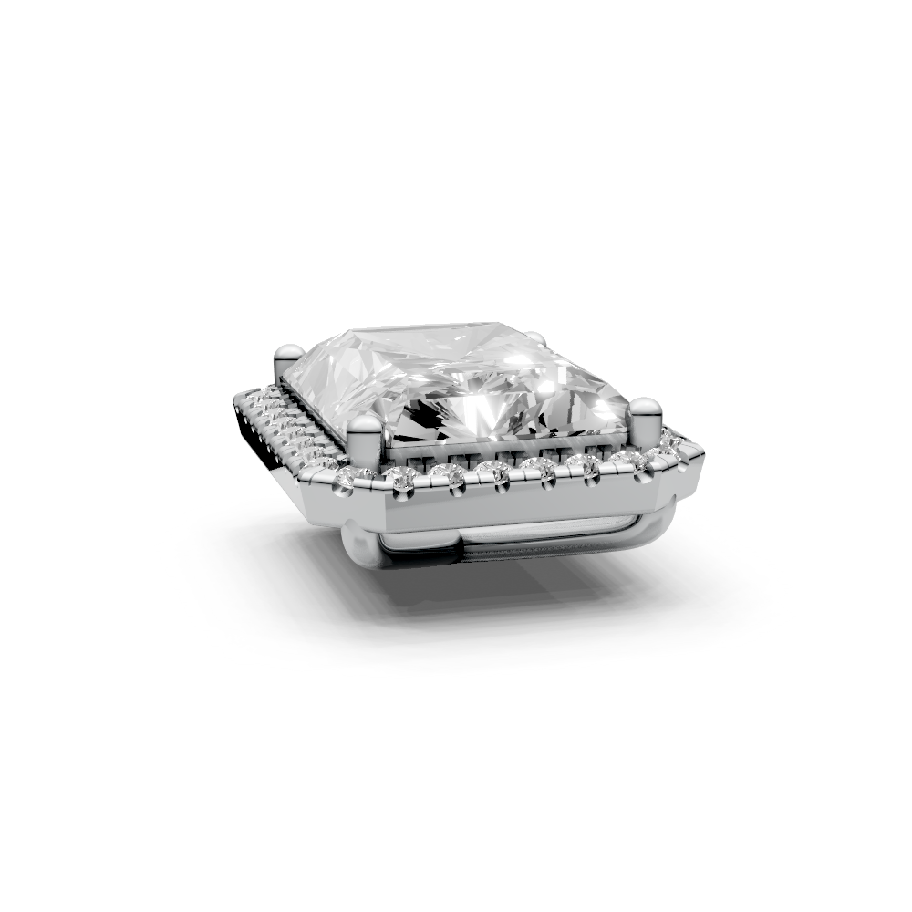 Radiant 4ct Centre Setting with Halo