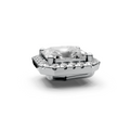 Asscher 1ct Centre Setting with Halo