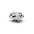 Heart 3ct Centre Setting with Halo