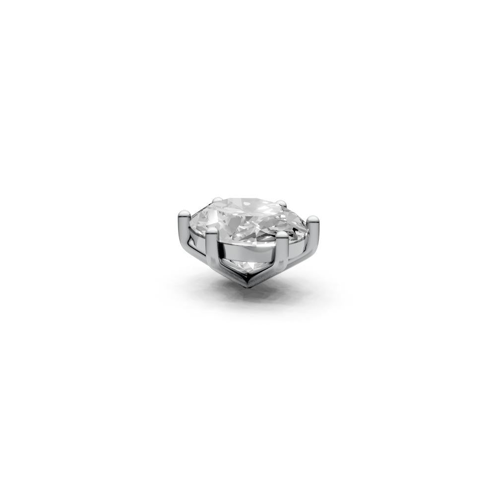 Oval 5ct Centre Setting