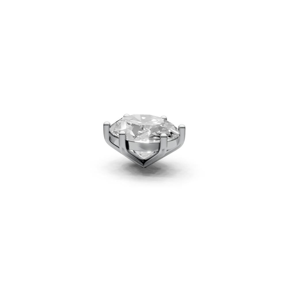 Oval 7ct Centre Setting