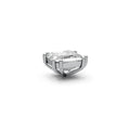 Asscher 2ct Centre Setting