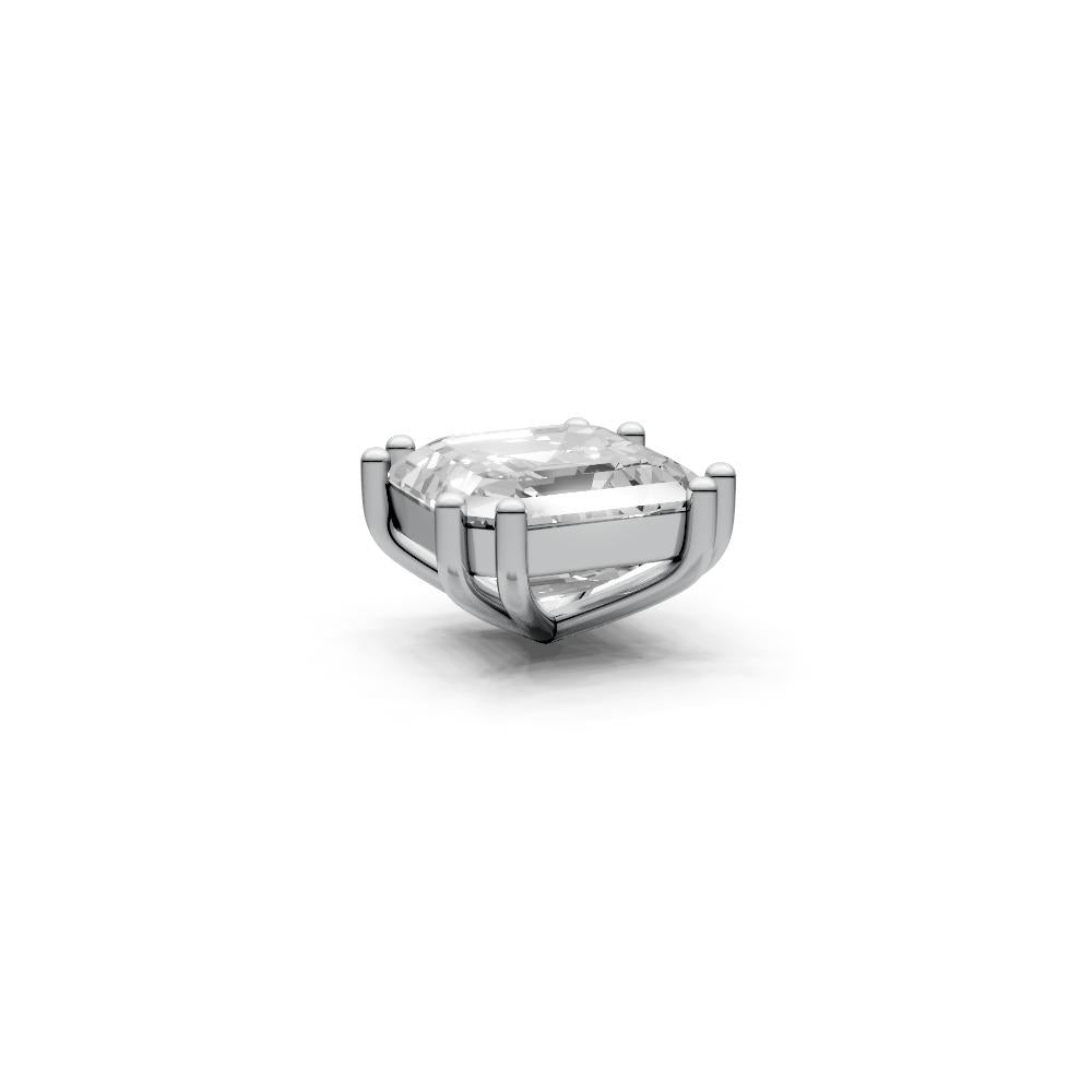 Asscher 2ct Centre Setting