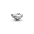 Asscher 4ct Centre Setting
