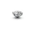 Round 5ct Centre Setting with Hidden Halo