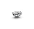 Oval 7ct Centre Setting with Hidden Halo