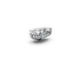 Pear 5ct Centre Setting with Hidden Halo