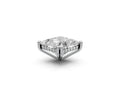Princess 7ct Centre Setting with Hidden Halo