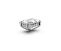 Emerald 2ct Centre Setting with Hidden Halo