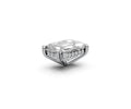 Emerald 4ct Centre Setting with Hidden Halo