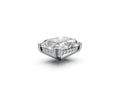 Radiant 5ct Centre Setting with Hidden Halo