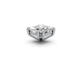 Asscher 4ct Centre Setting with Hidden Halo