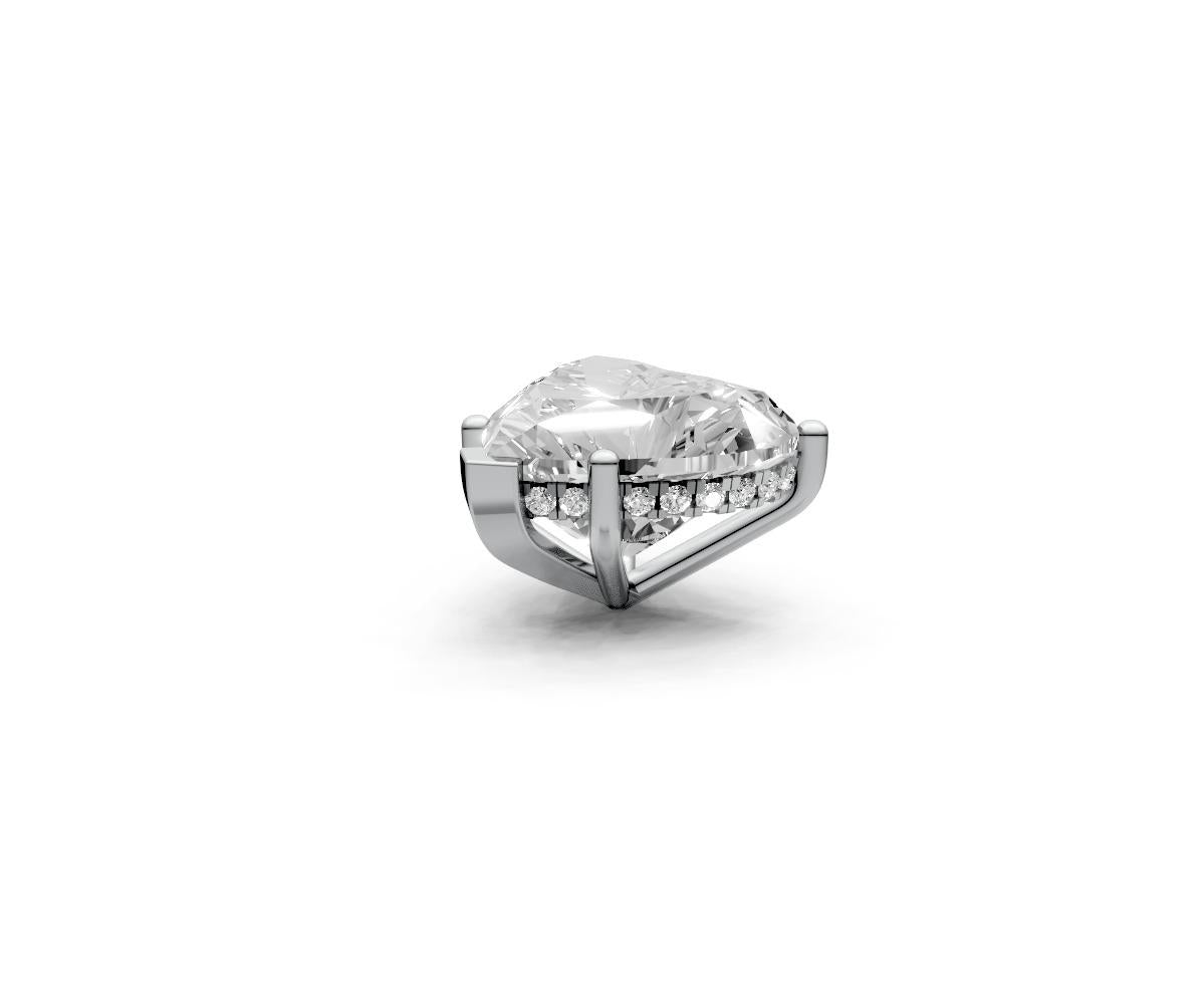 Heart 7ct Centre Setting with Halo