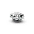 Oval 5ct Centre Setting with Halo