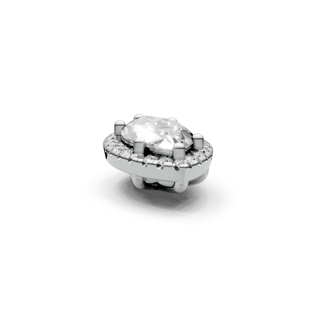 Marquise 1ct Centre Setting with Halo
