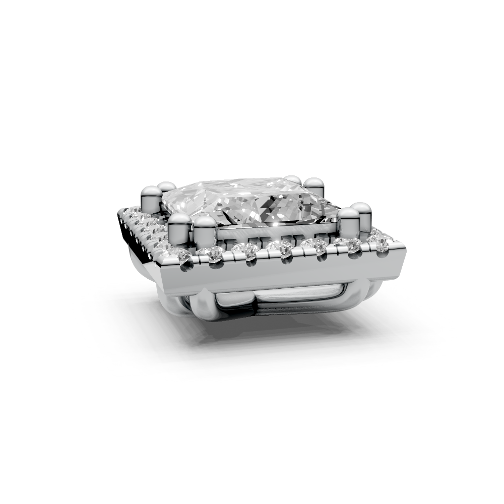 Princess 1ct Centre Setting with Halo