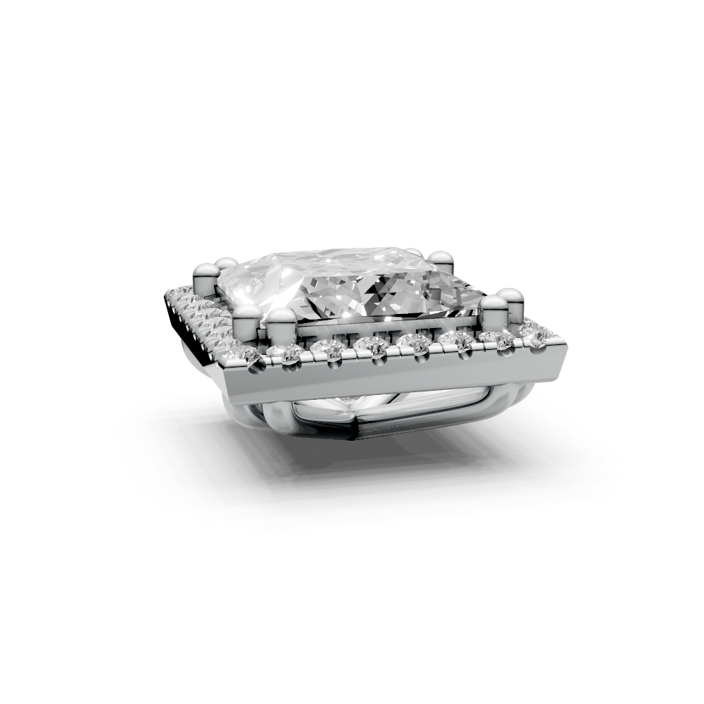 Princess 3ct Centre Setting with Halo