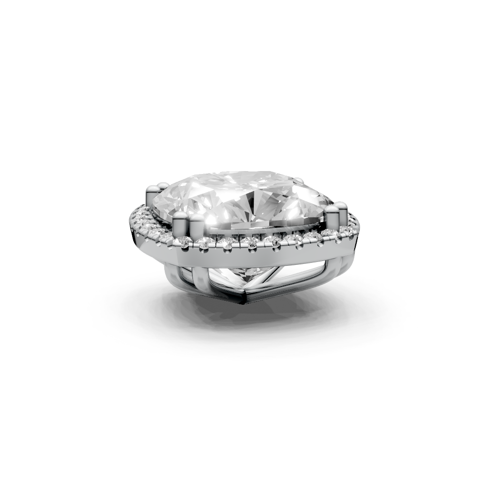 Cushion 7ct Centre Setting with Halo